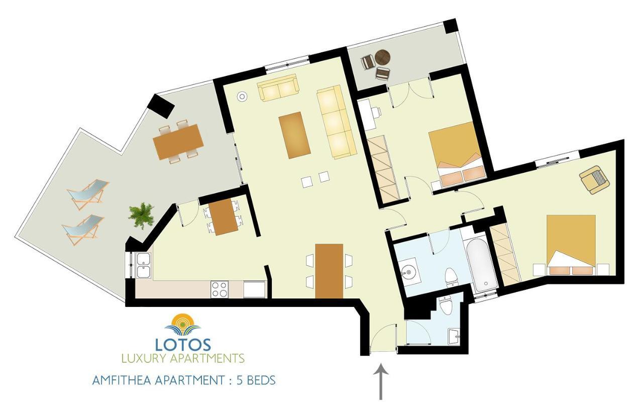 Lotos - Luxury Apartments Kounoupidhianá Buitenkant foto